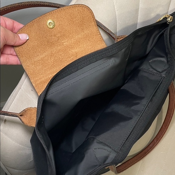 Large Black Longchamp Tote Bag - Picture 12 of 16